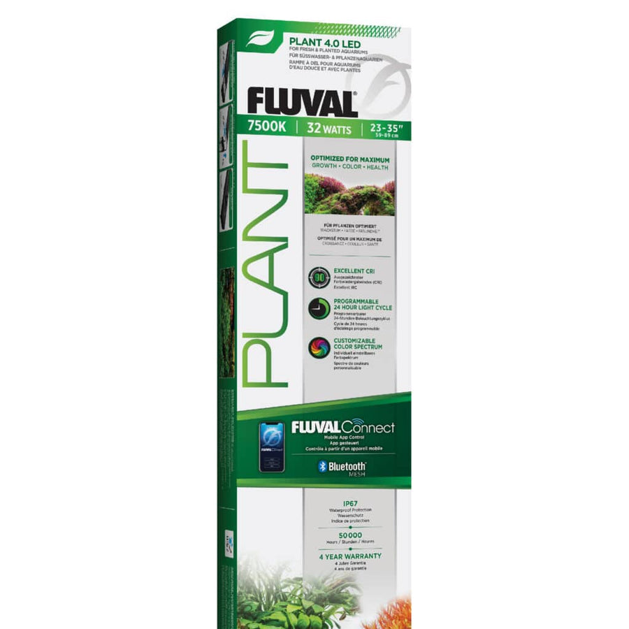 Fluval - Iluminación LED Plant 4.0 de 32W (58,9-88,9 cm)