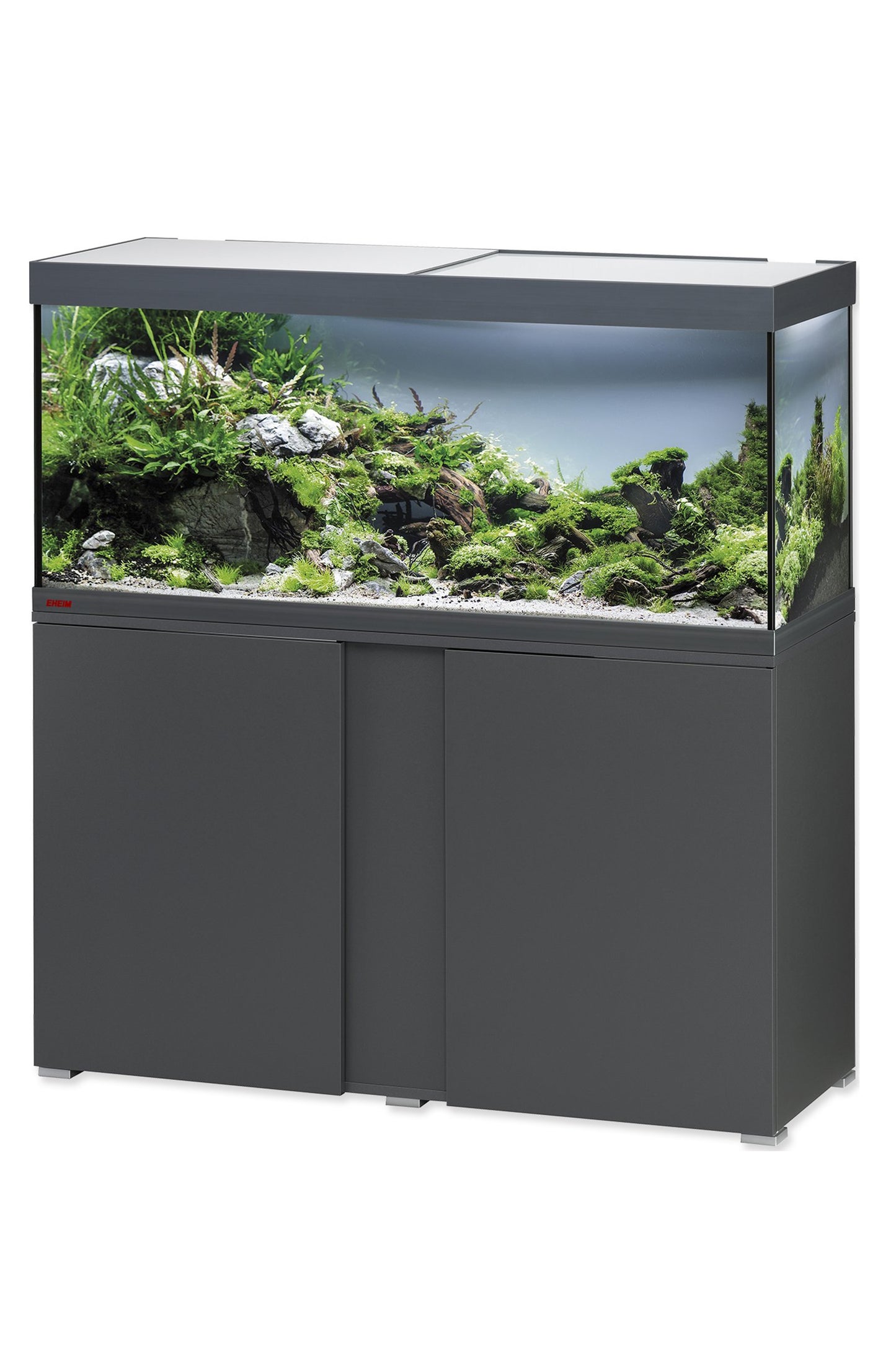 Acuario EHEIM VIVALINE LED 240 litros con mueble Antracita