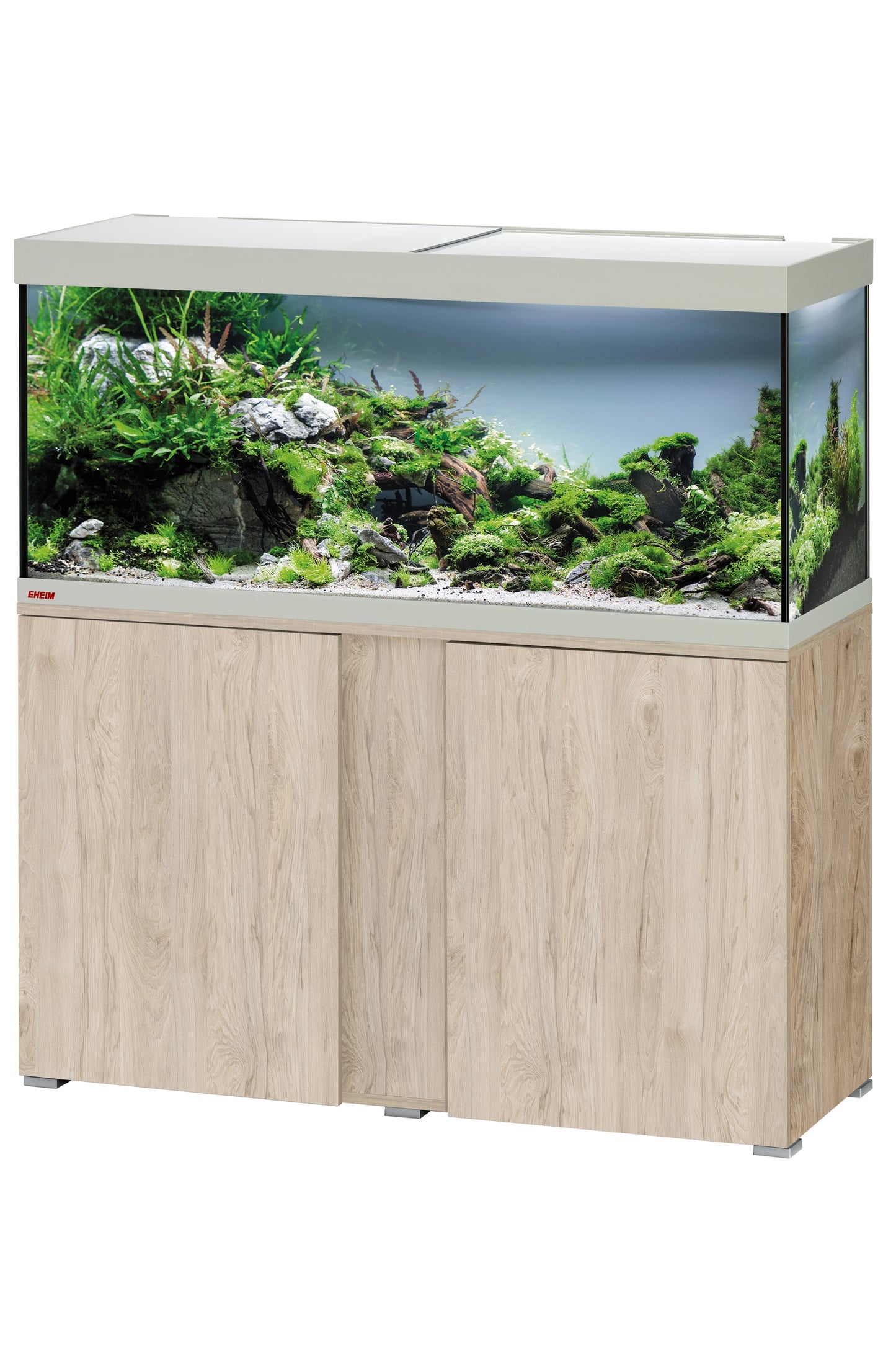 Acuario EHEIM VIVALINE LED 240 litros con mueble Pino