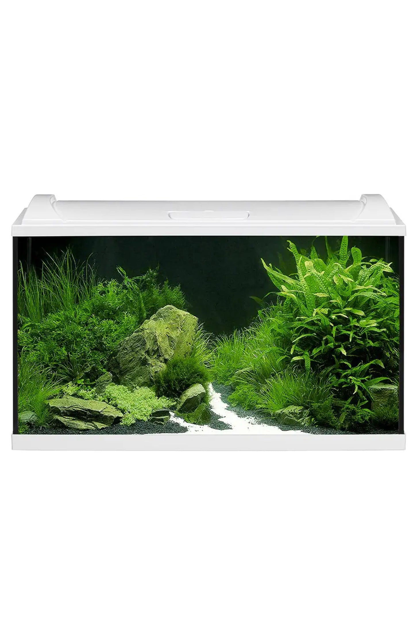 Acuario Kit Completo AquaPRO LED de 126 litros en Blanco