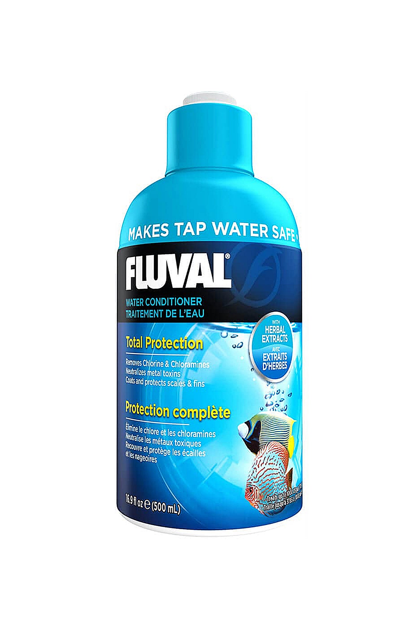 Fluval - Aquaplus Acondicionador De Agua, 500 ml.