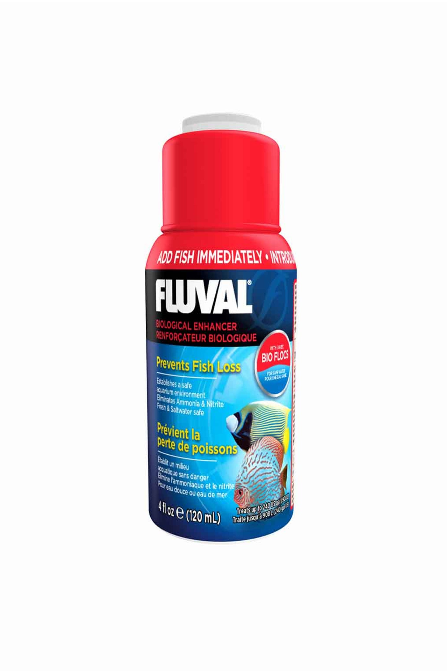 Bacterias Fluval Cycle de 120 ml.