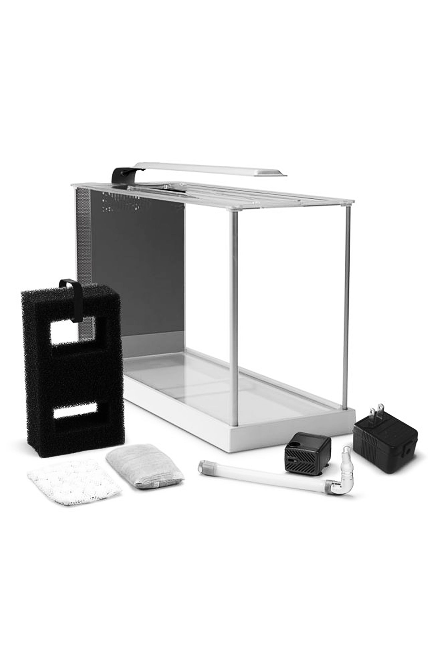 Fluval - Acuario SPEC Nano Blanco de 19 litros