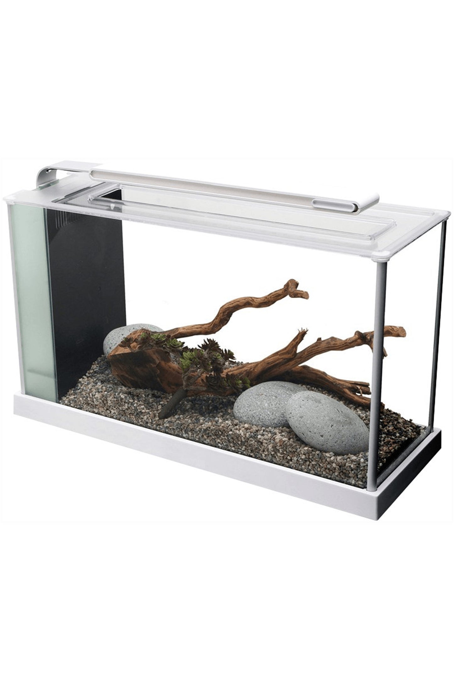 Fluval - Acuario SPEC Nano Blanco de 19 litros