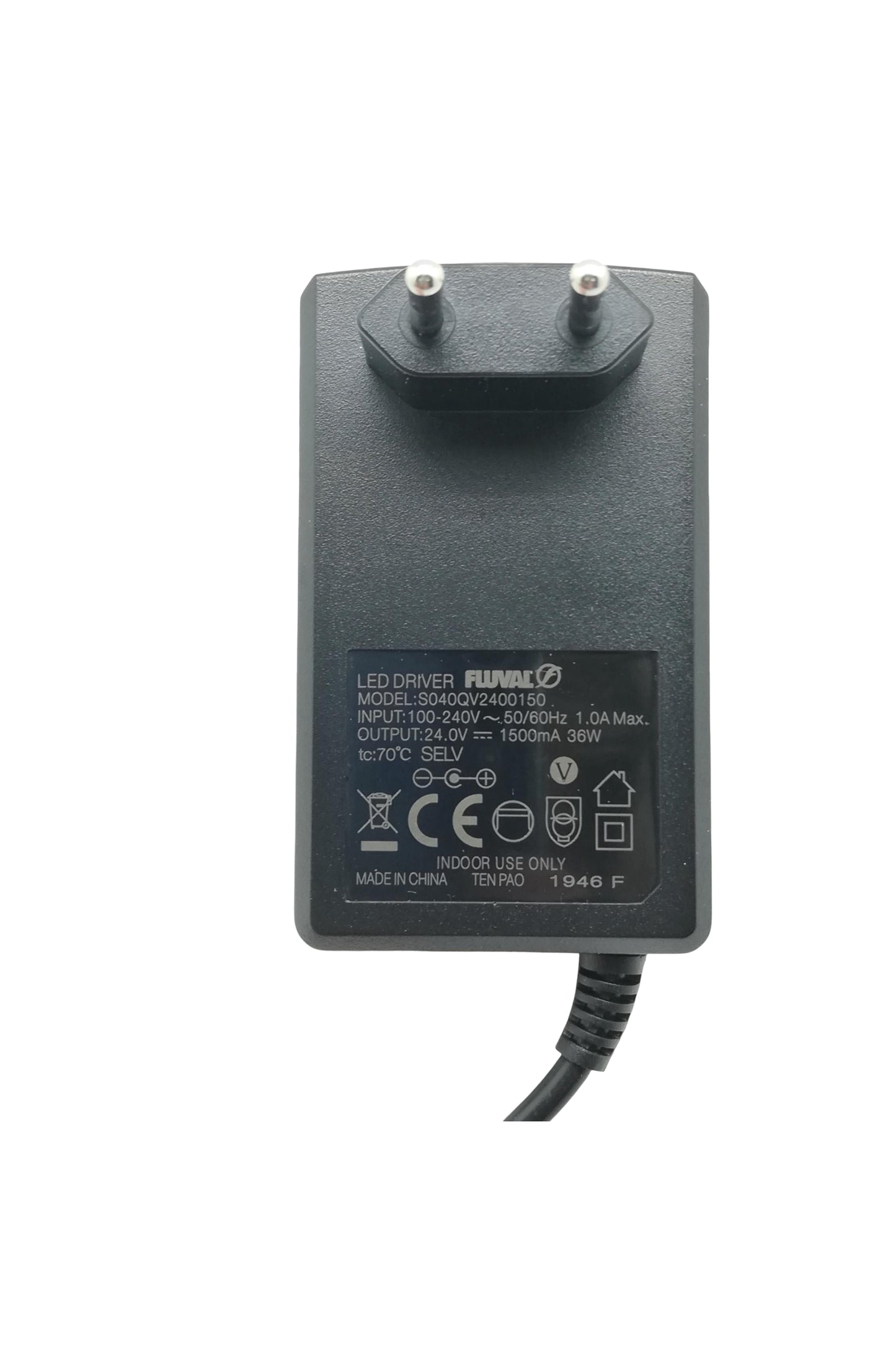 Transformador DVR 35w de repuesto para Fluval Aquasky/Plant /Marine 3.0/4.0