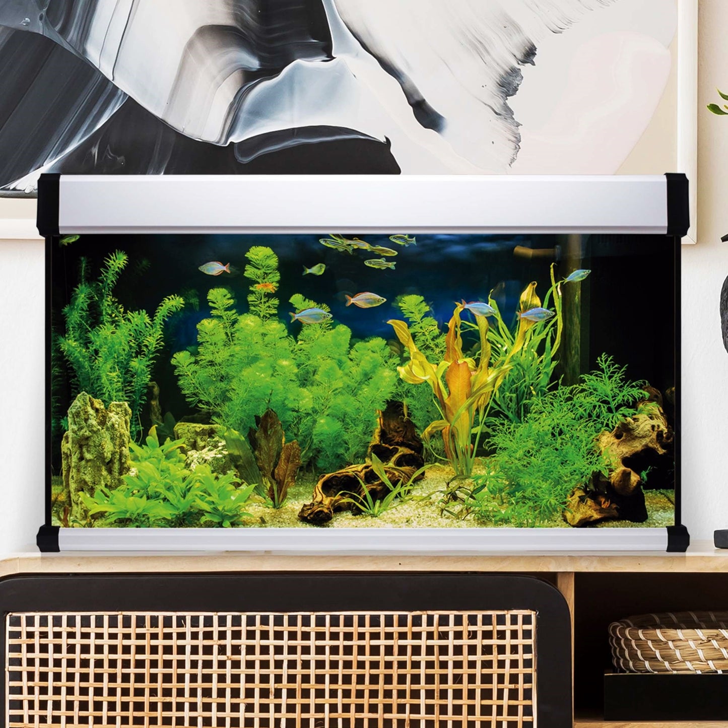 Kit AquaLUX PRO 300 - Acuario de 300 litros Blanco