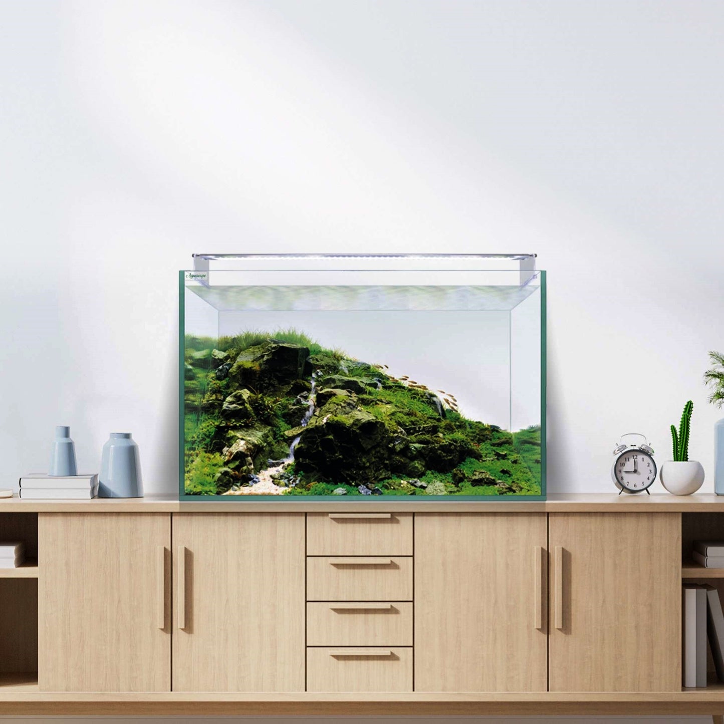Acuario Kit AquaScape RGB PRO Extra Claro 200 de 182 litros