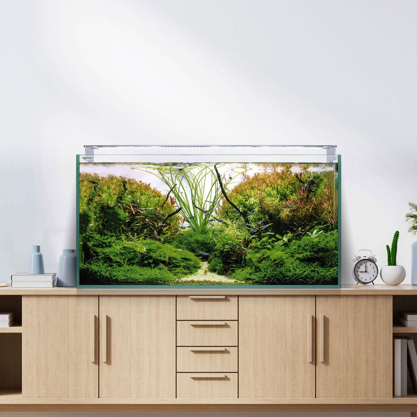 Acuario Kit AquaScape RGB PRO Extra Claro 250 de 226 litros