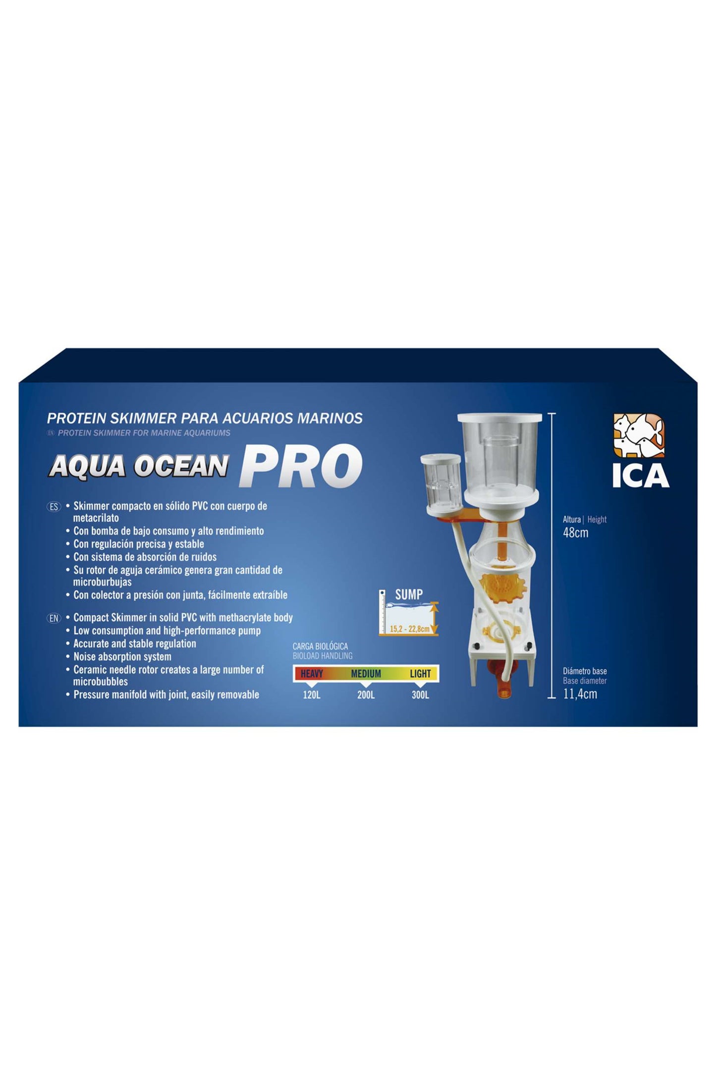 Skimmer AquaOcean PRO (300 litros)