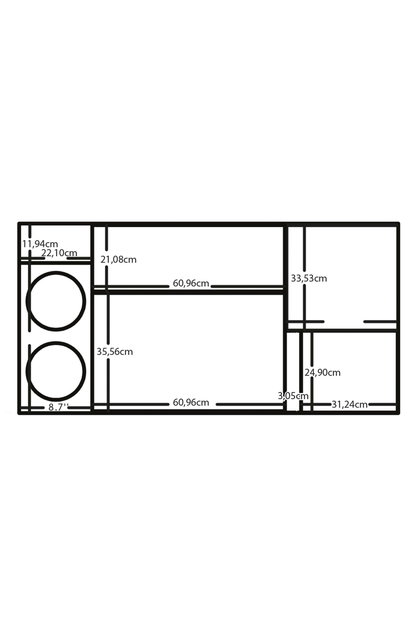 Sump 120 AquaOcean (120 cm)