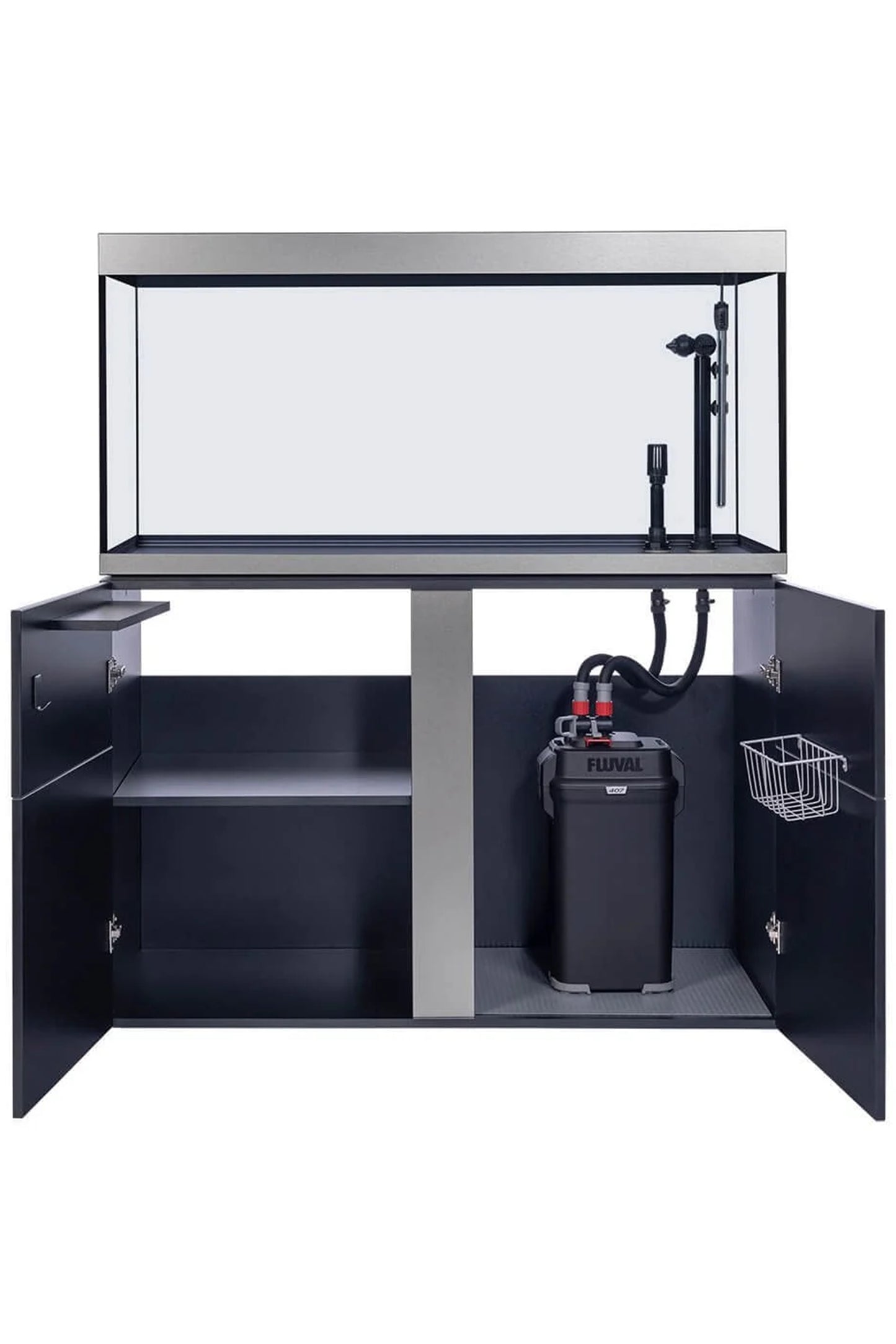 Acuario Fluval SIENA de 332 litros con mueble en Negro