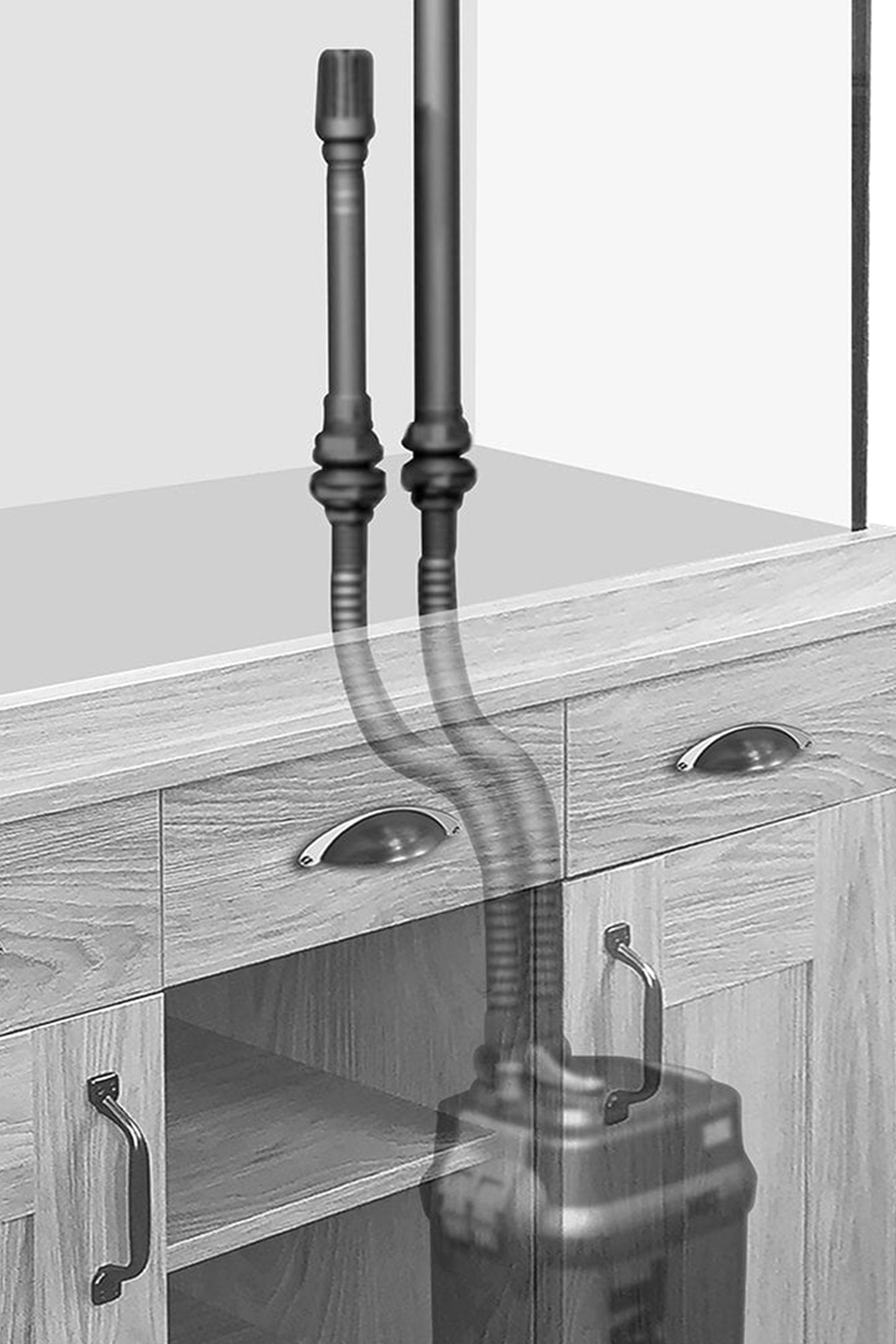 Acuario Fluval Shaker 168 litros en Gris