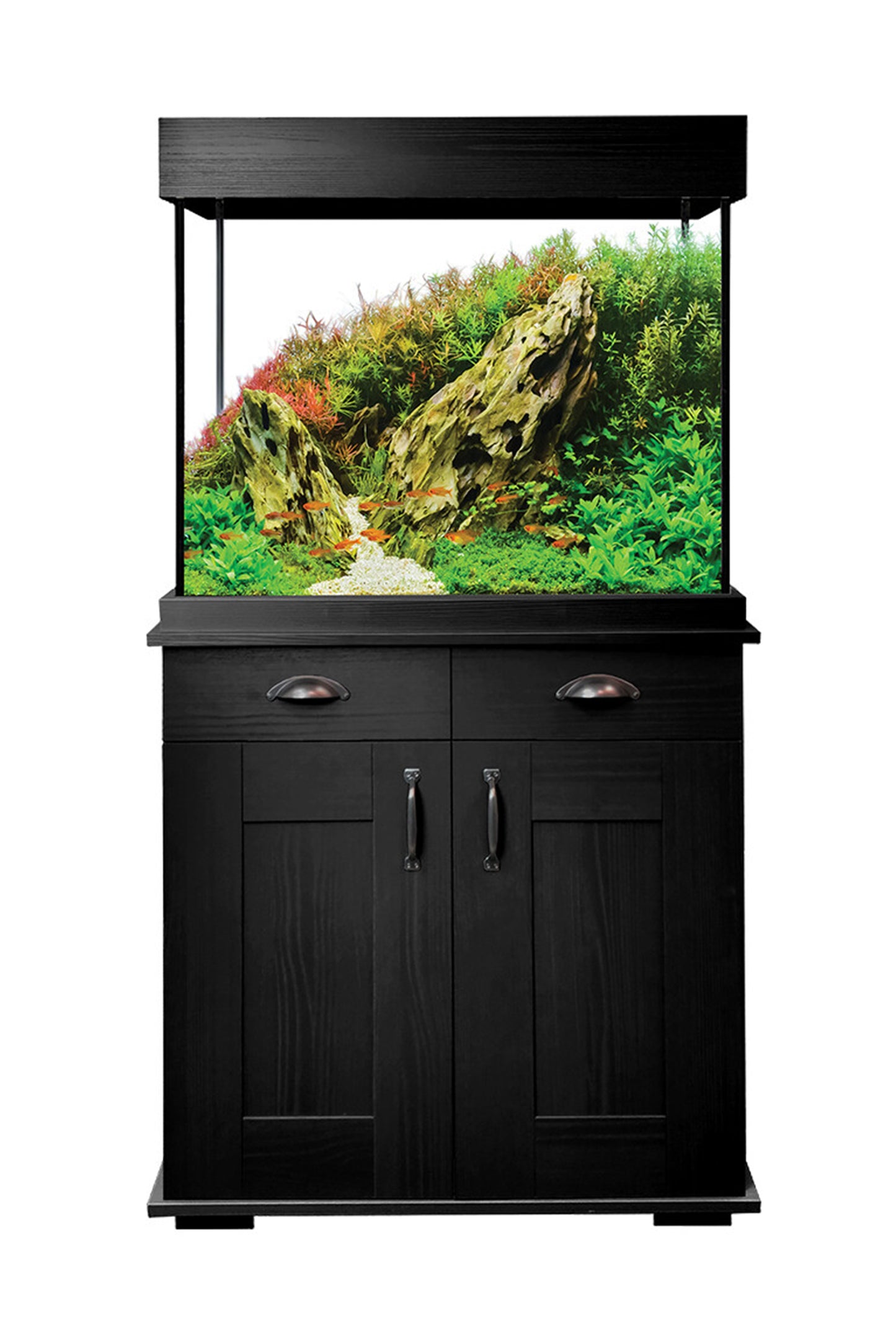 Acuario Fluval Shaker 168 litros en Negro