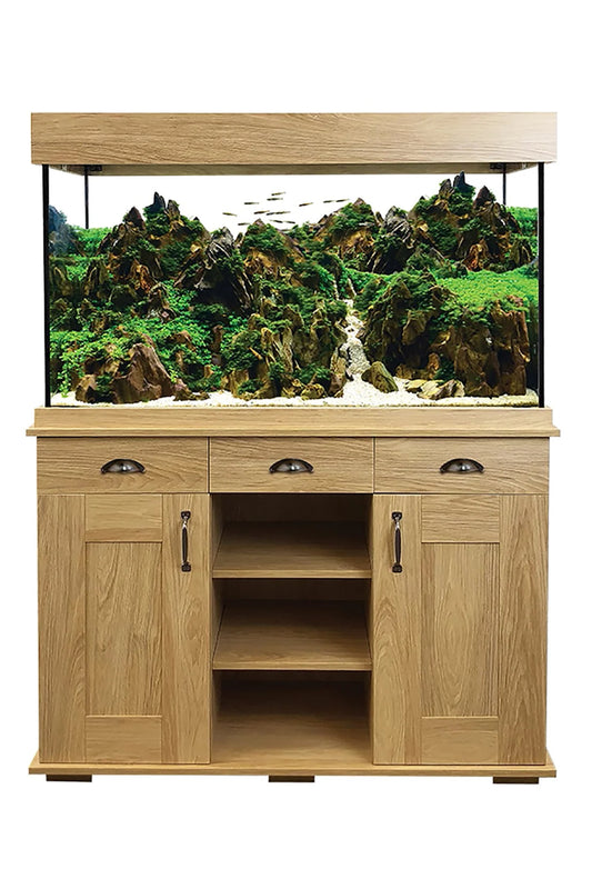 Acuario Fluval Shaker 345 litros en Roble