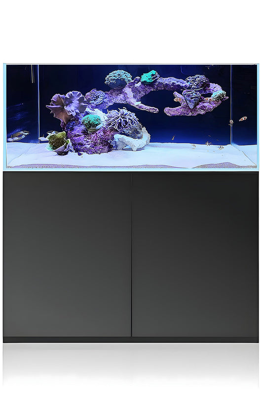 Acuario Gran Cubic SUPER REEF 122 de 366 litros en Negro