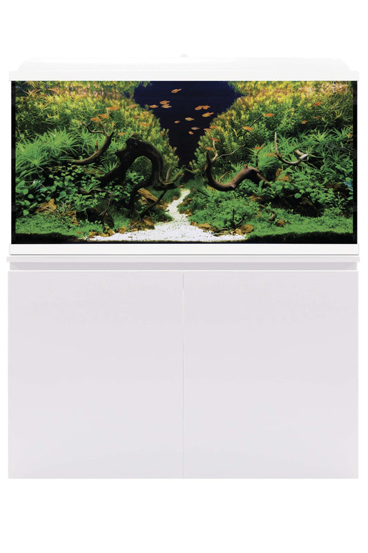 AquaLED PRO 300 - Acuario de 300 litros con mueble Blanco