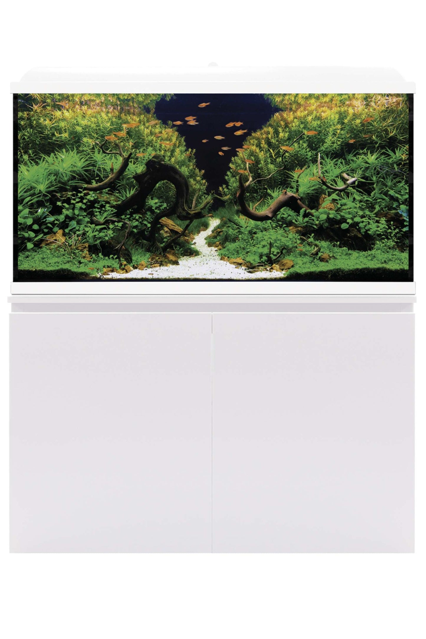 AquaLED PRO 300 - Acuario de 300 litros con mueble Blanco