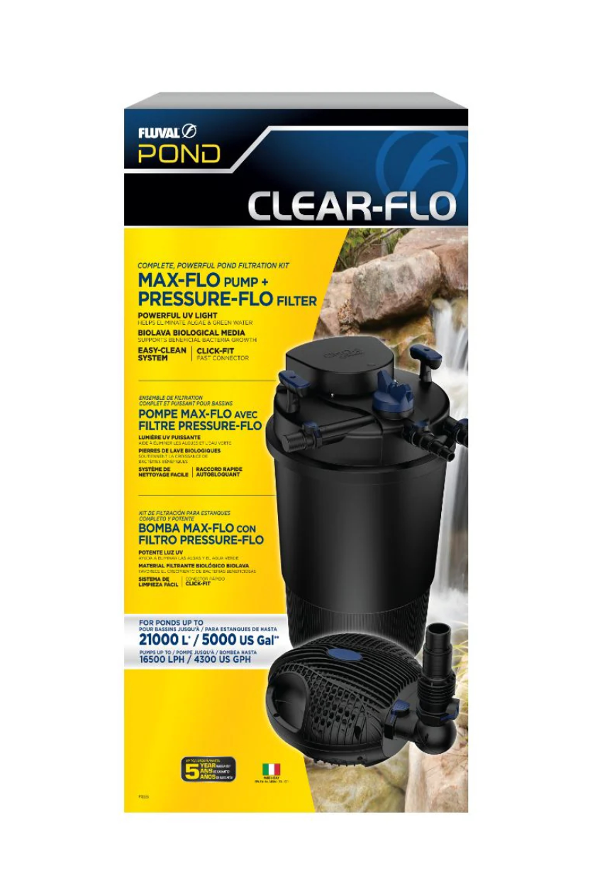 Nuevo Fluval POND ClearFlo 21000 kit