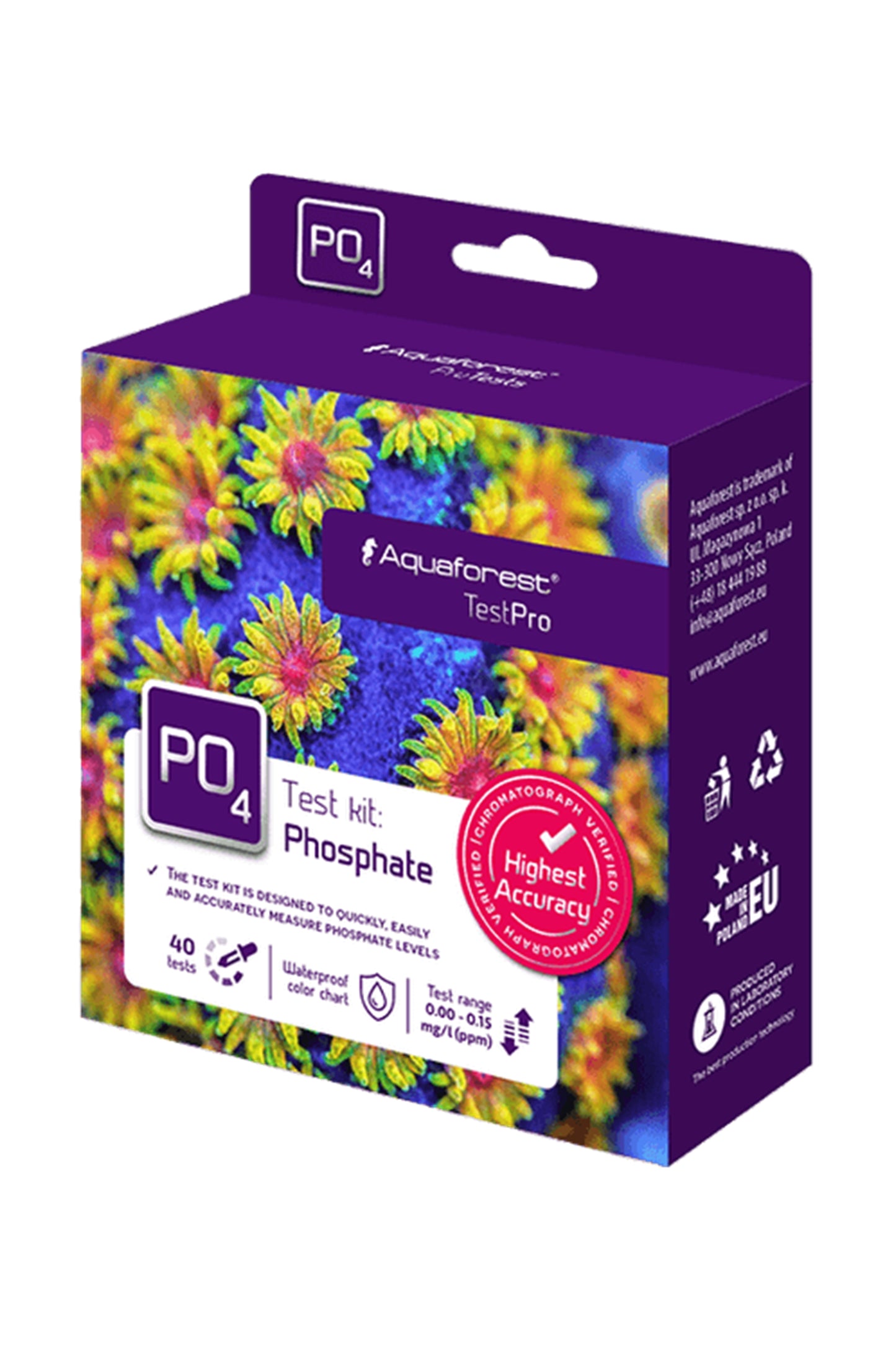 Aquaforest - PRO Tests Phosphate (PO4)