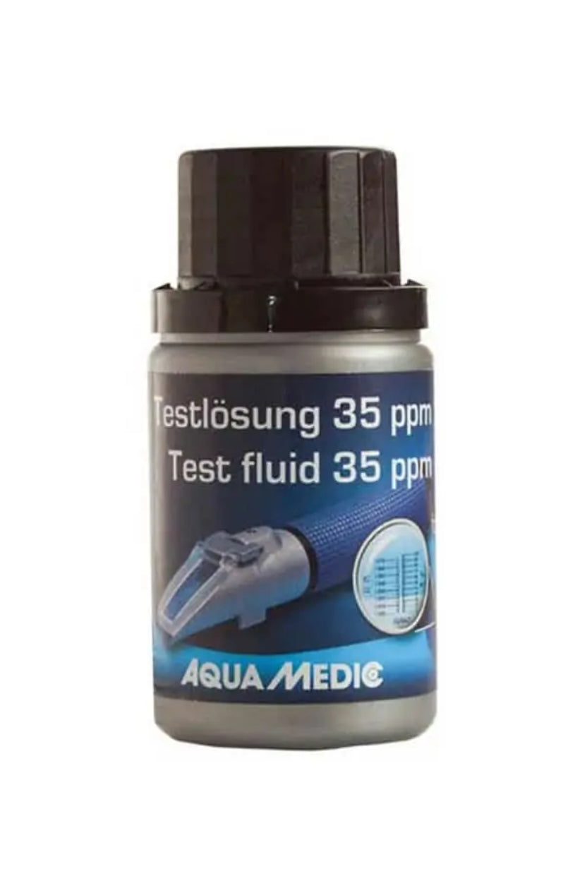 AquaMedic - Test Fluid 35 Ppm. para Refractometer 60 ml. (65920-1)