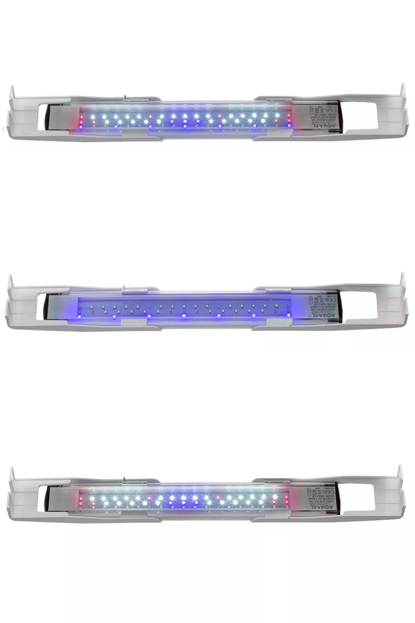 AQUAEL - Iluminación LEDDY SLIM DUO Sunny Plant & Night 16W (Blanca)