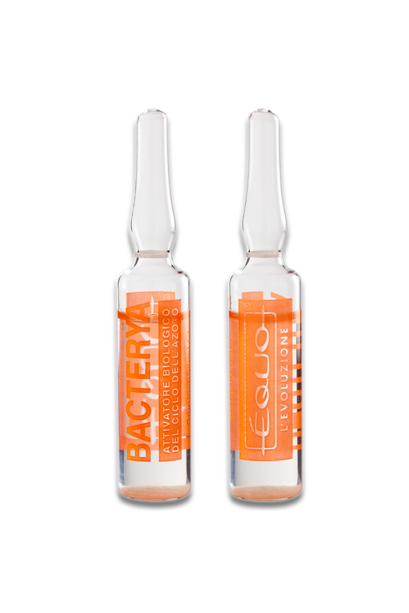 BACTERYA - Activator biológico de EQUO (24 viales de 5 ml.) - Ideal para ciclado y mantenimiento