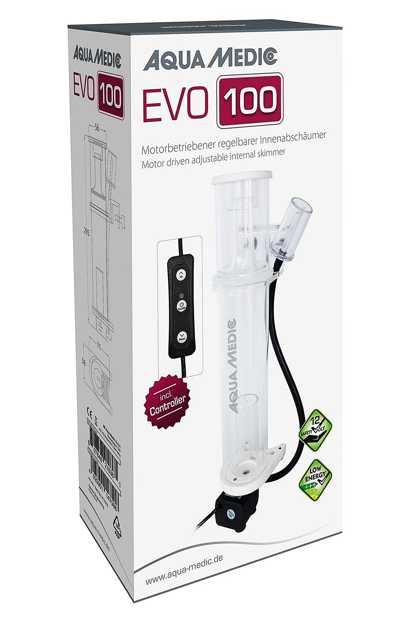 AquaMedic - Skimmer interno EVO 100 (acuarios hasta 100 litros)