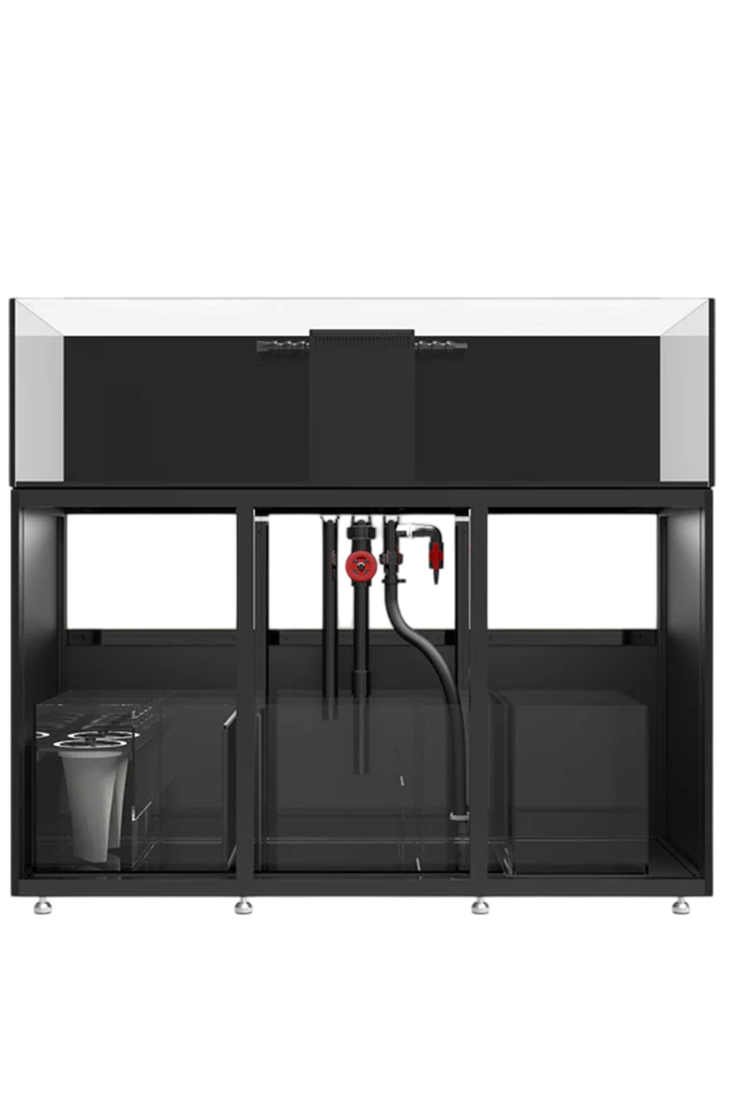 WATERBOX - Nuevo Acuario INFINIA FRAG 155.5 con mueble Blanco de 372 litros