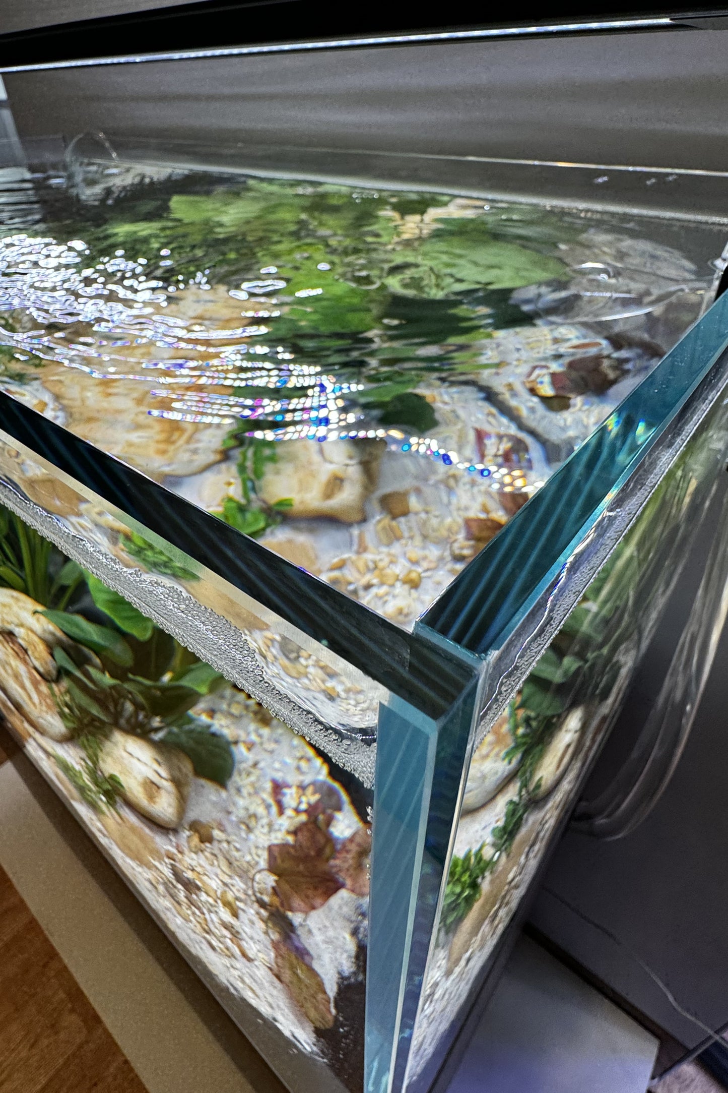 Acuario Fluval VISI-WHITE 45P de 40 litros - Urna de cristal óptico