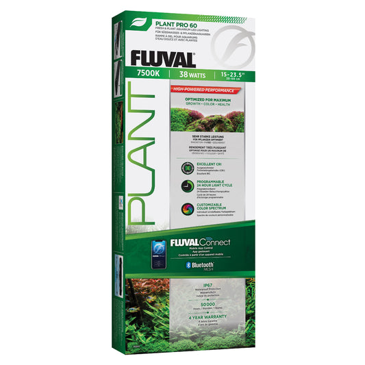 Fluval - Iluminación LED Plant PRO 4.0 de 38W (38,4-60 cm)