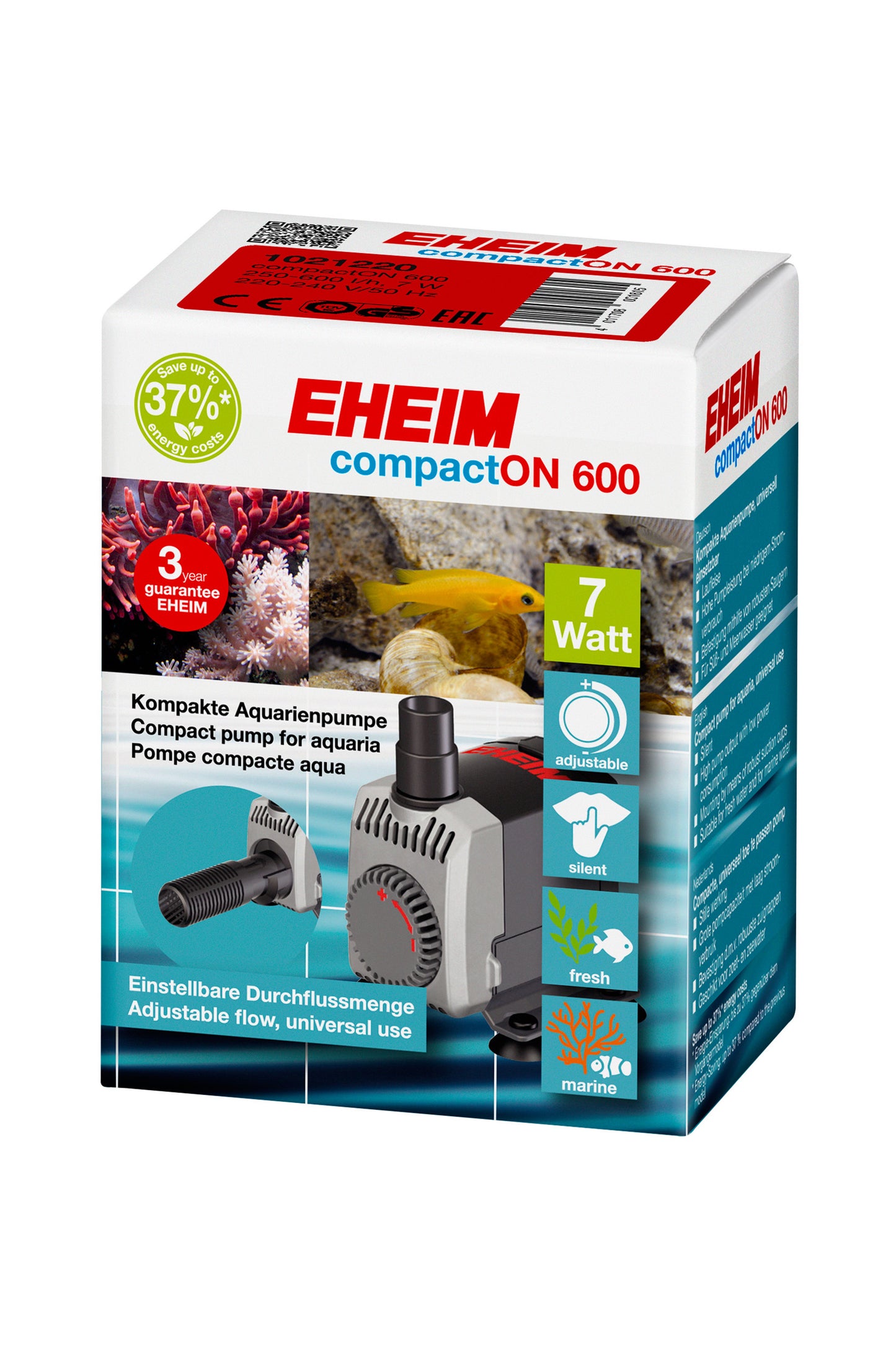 Eheim - 1021220 Eheim Compact On 600