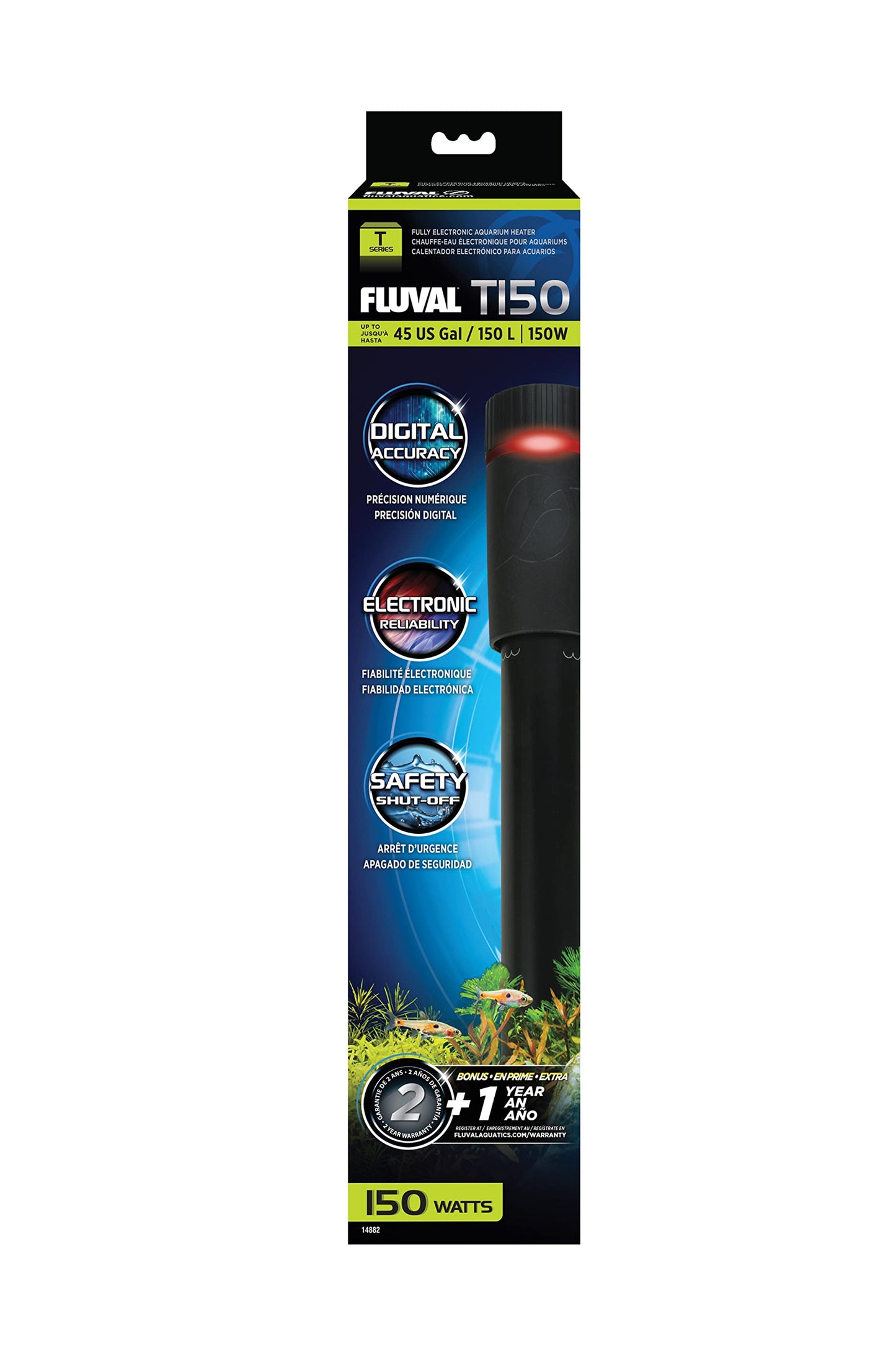 Fluval - T150 Heizgerät