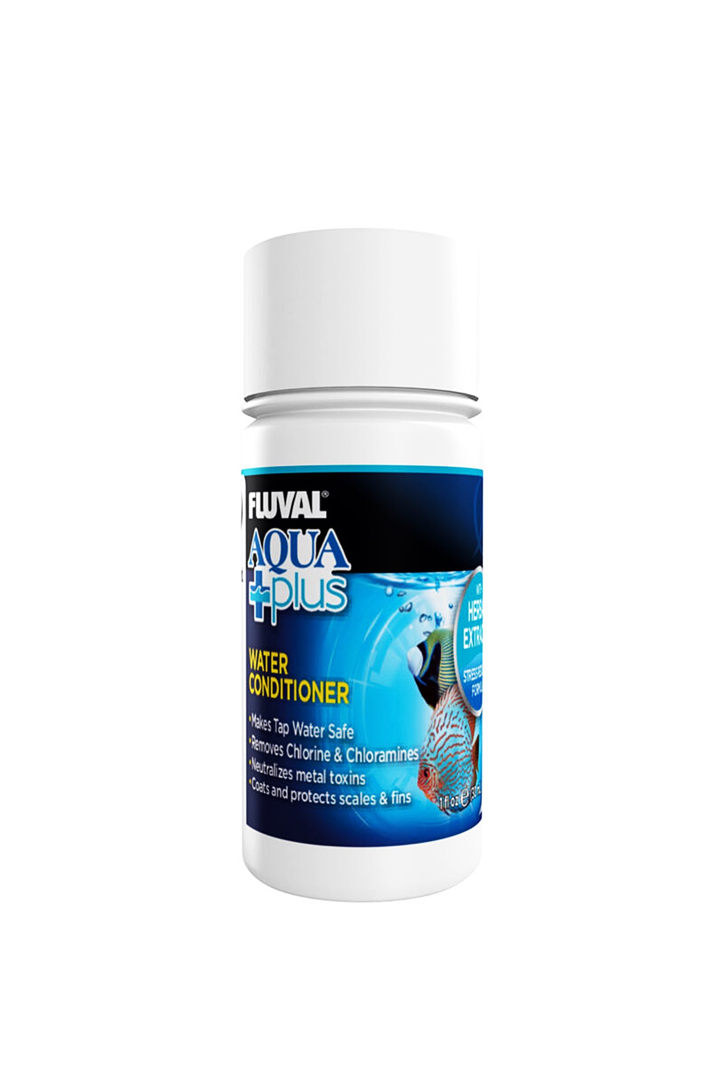 Fluval - Condicionador de Água Aquaplus, 30 ml.