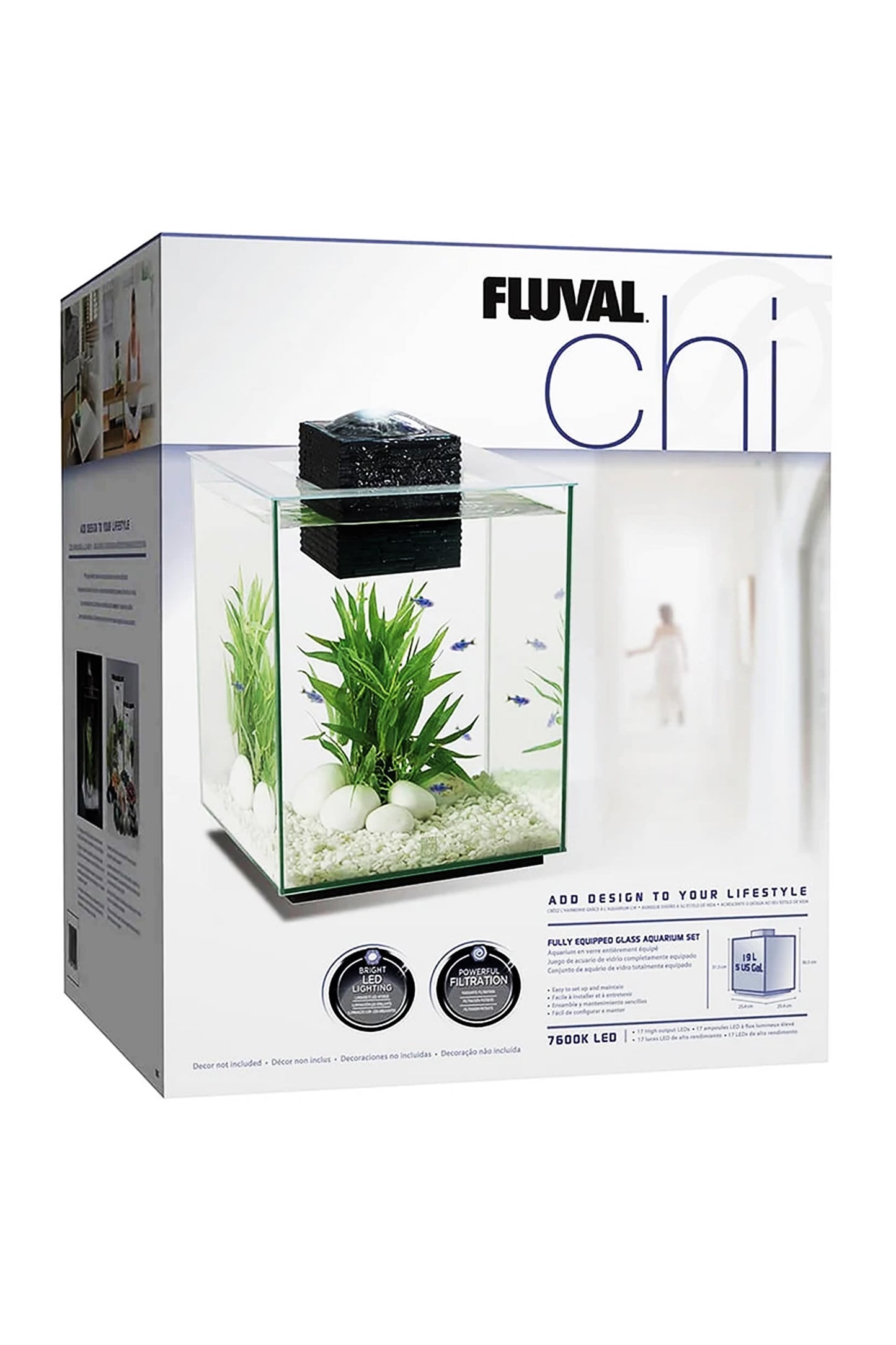 Fluval - Chi Ii Nano Acuario, 19L