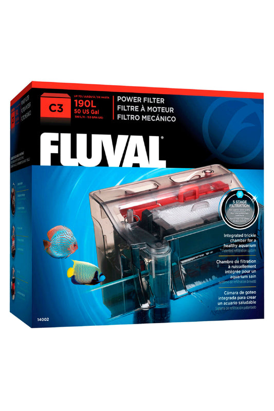 Fluval - Filtro Mochila C3, 190L