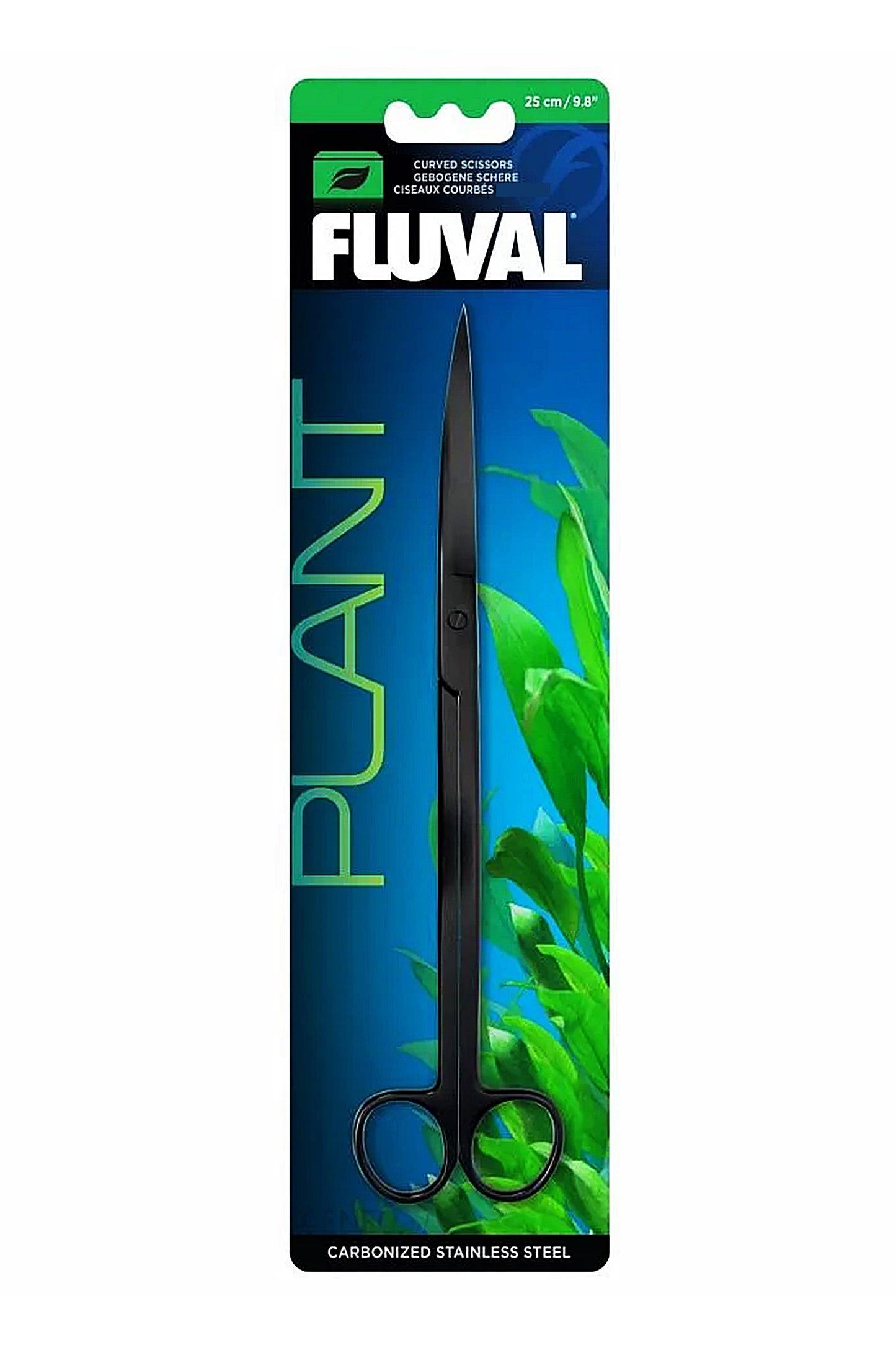 Fluval - Plant Tijeras Curvas Acero 25cm