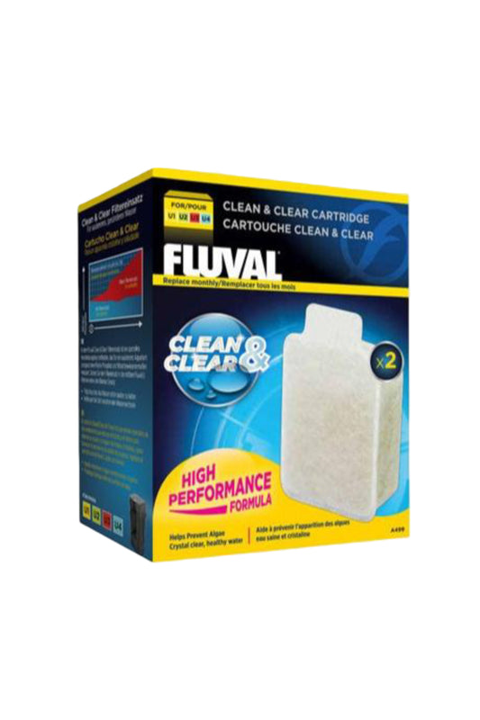 Fluval U - Cartucho Clean & Clear - Pack de 2
