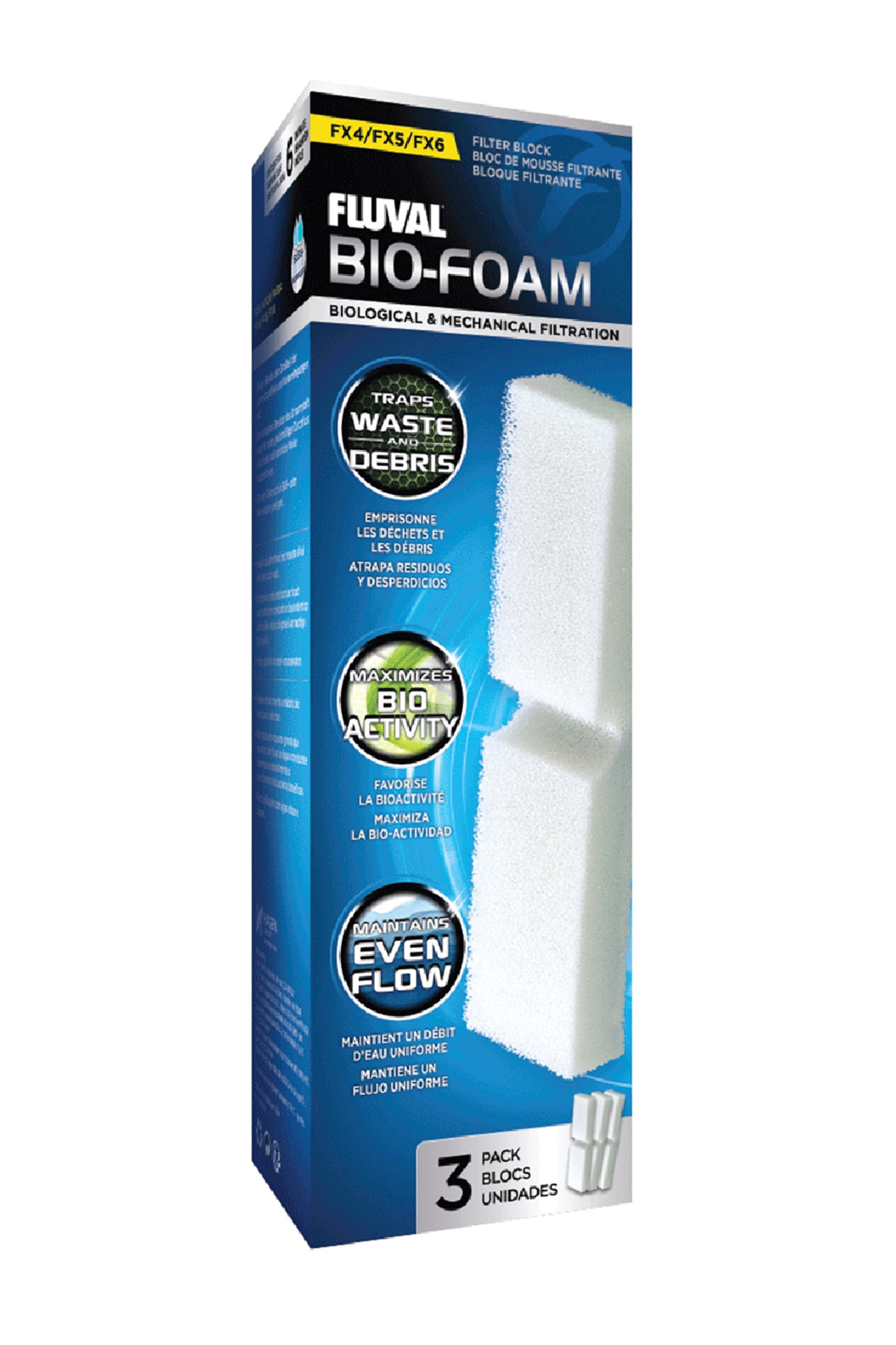 Fluval - Bio-Foam FX - 3 uds