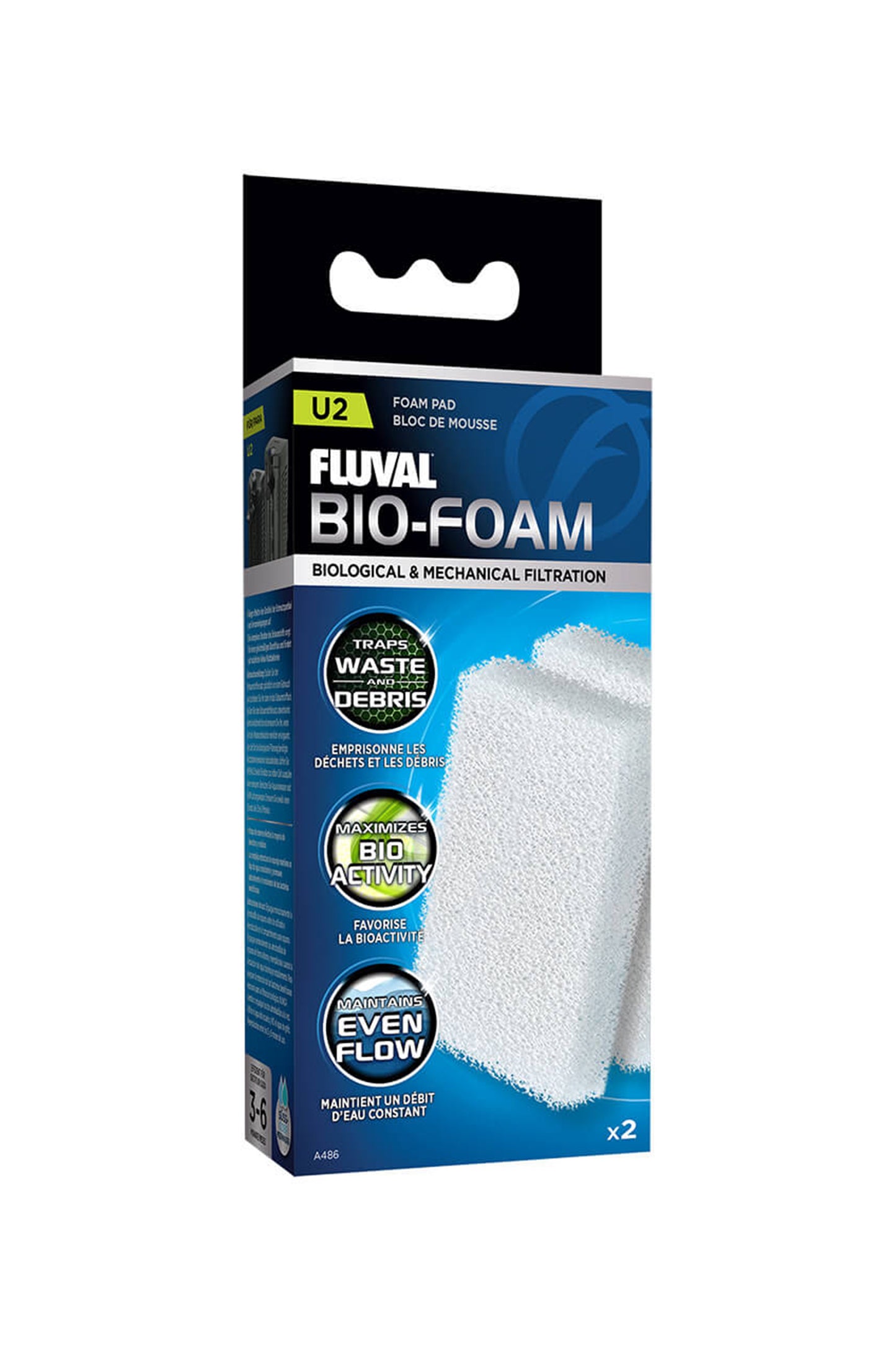 Fluval - Bio-Foam U2 - 2 uds