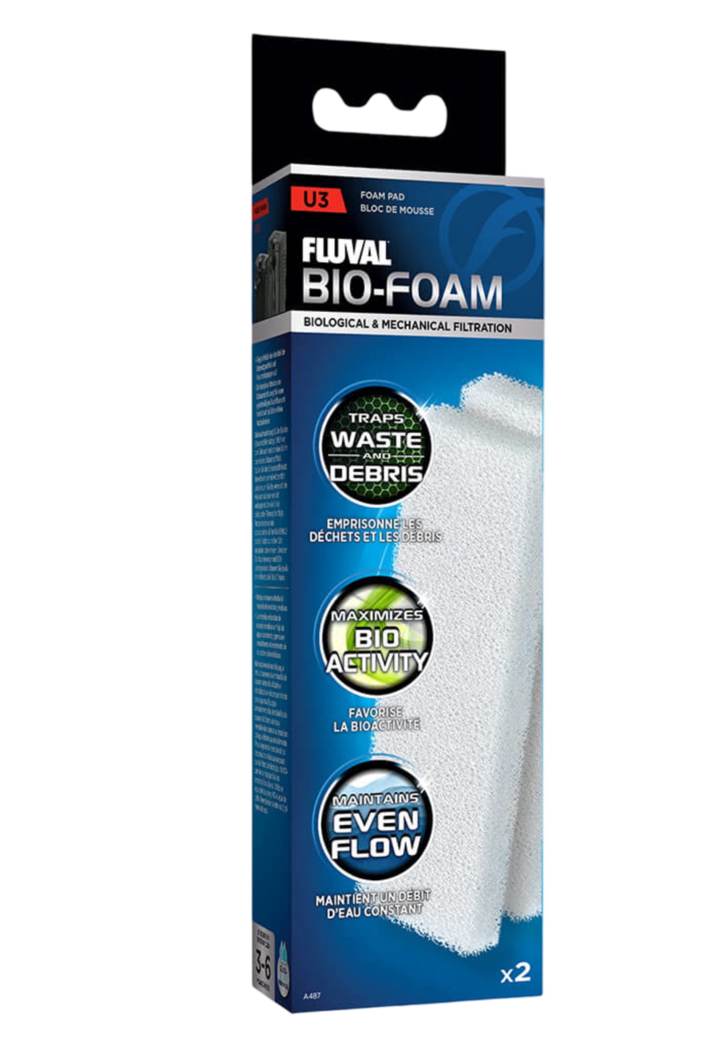 Fluval - Bio-Foam U3 - 2 uds