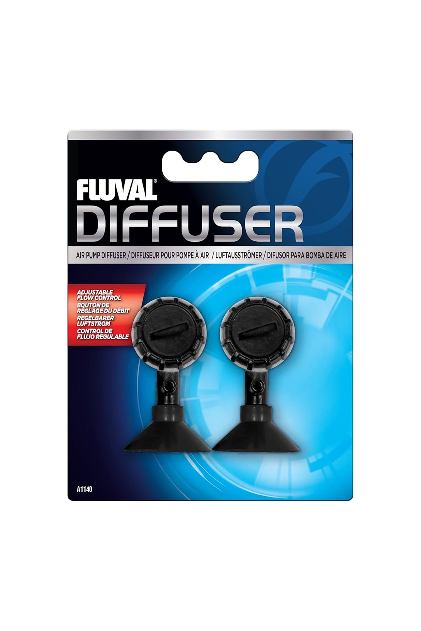 Fluval - Difusor con Ventosa - 2 uds