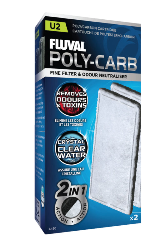 Fluval - Poly-Carb U2 - 2 uds