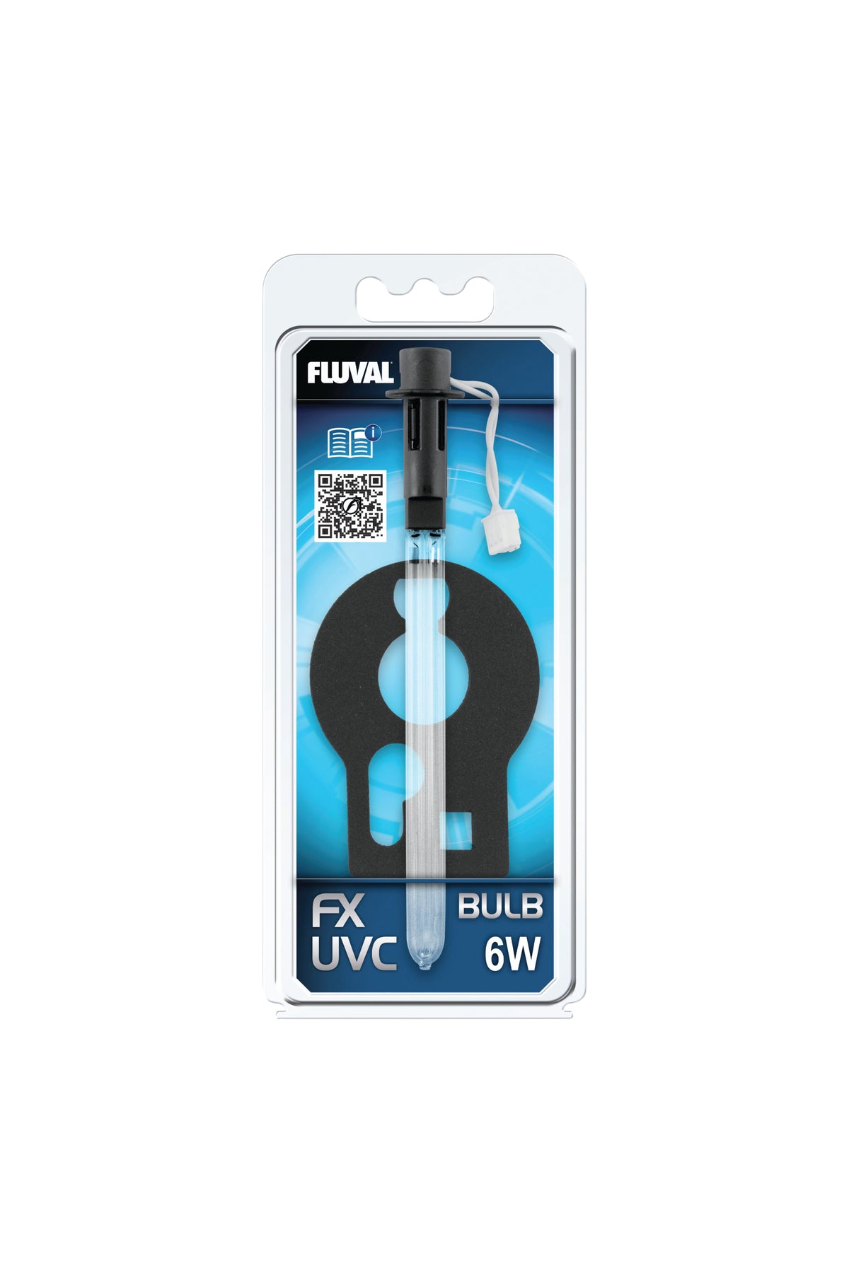 Fluval - Bombilla UVC 6W para acuario