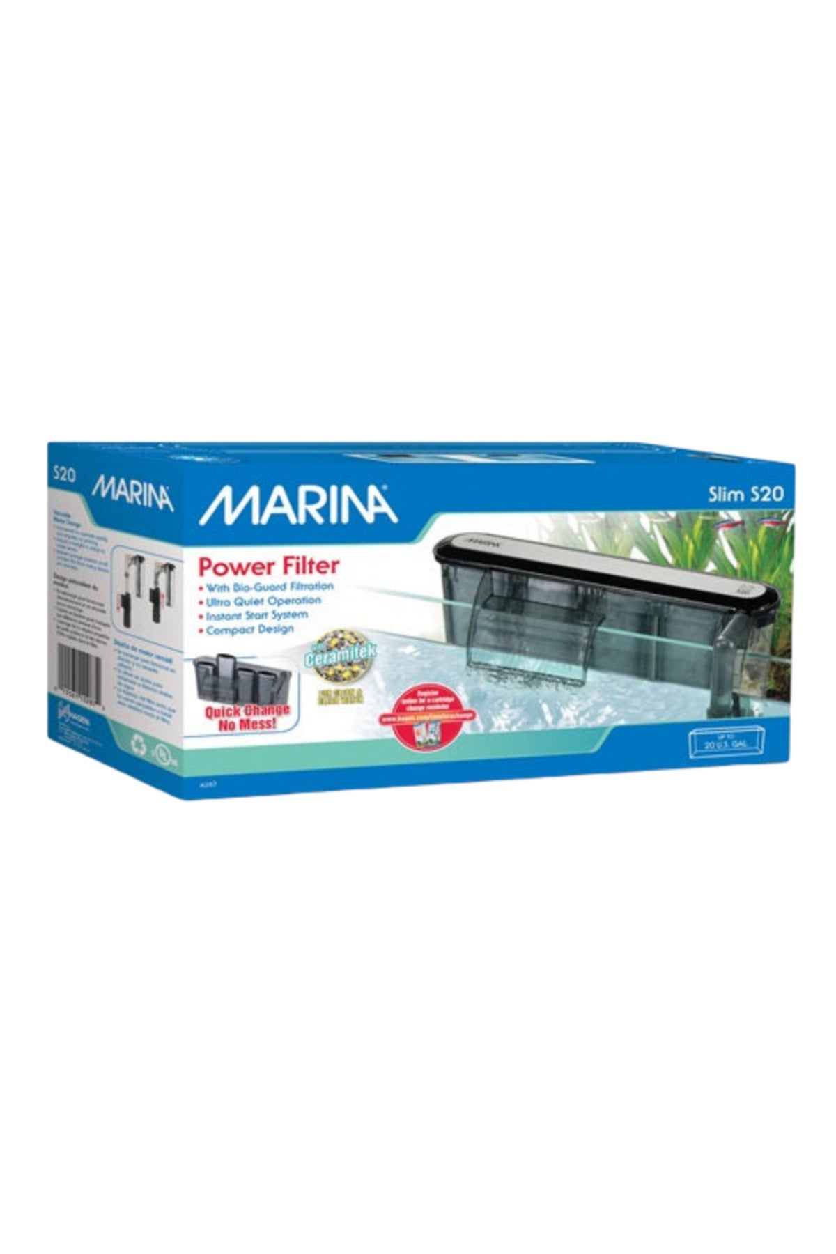 Marina - Slim 20 Filtro Mochila, 75L