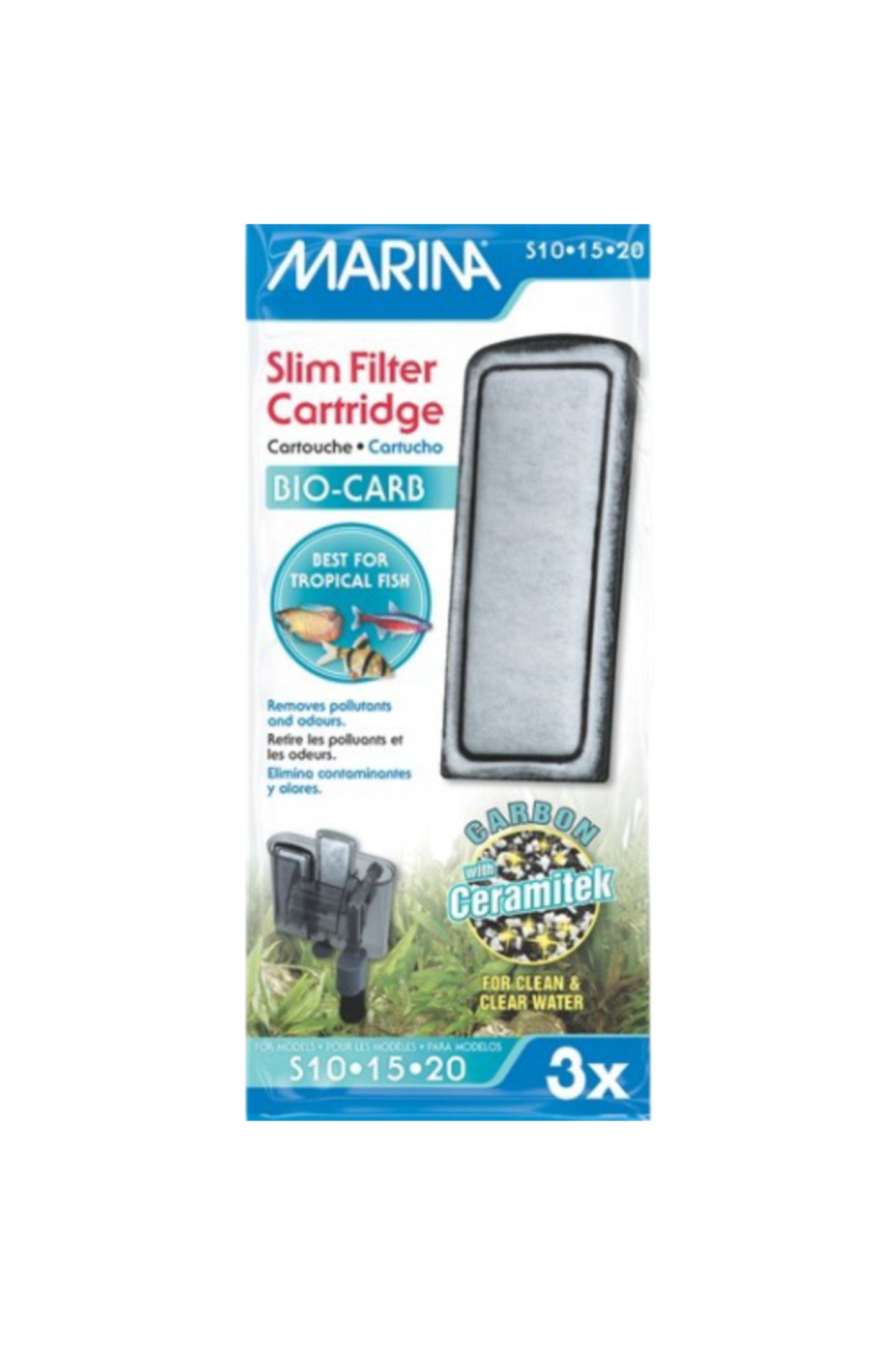 Marina - Slim Bio Carb, 3 uds
