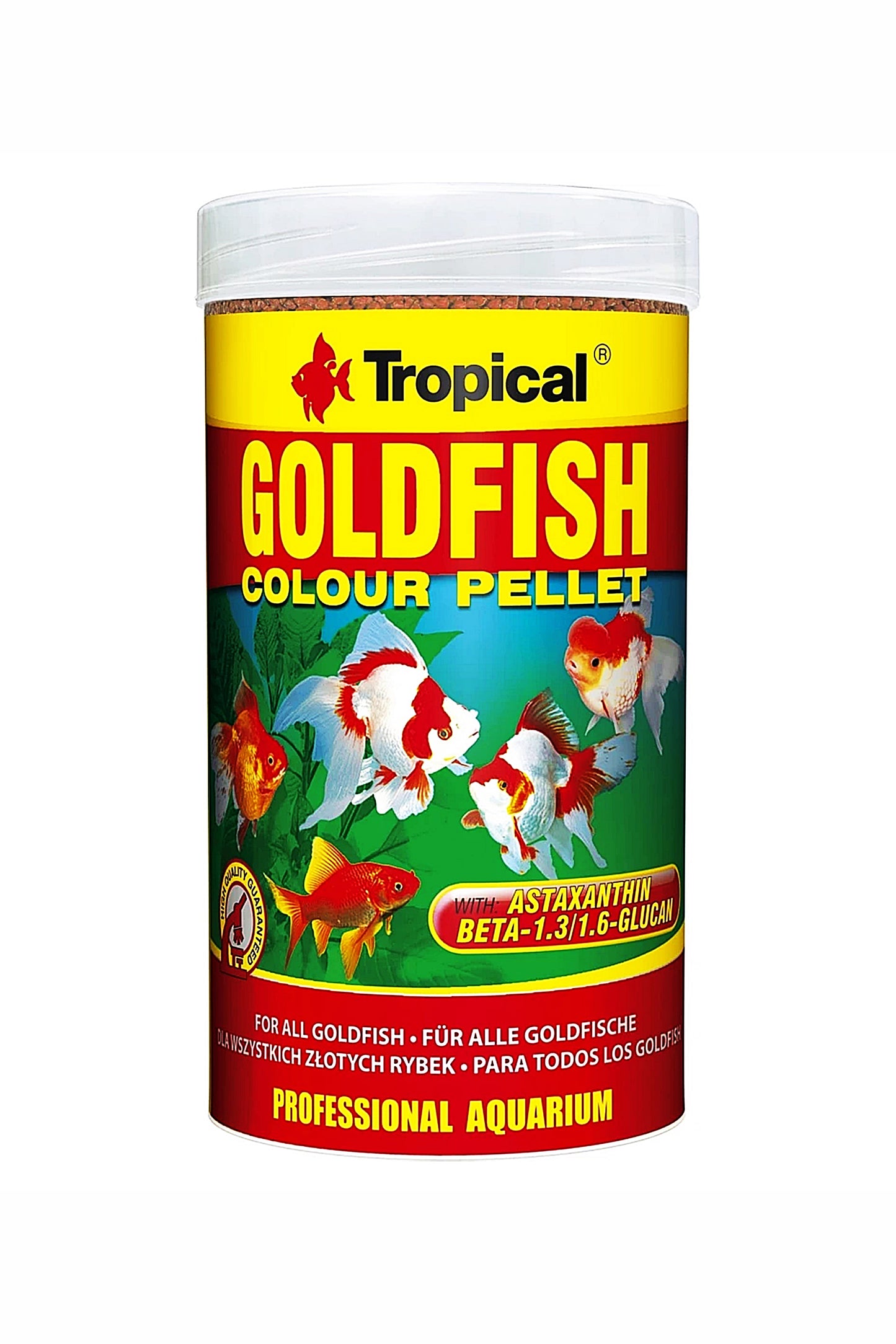 Tropical - Goldfisch-Farbpellets S 100 ml.