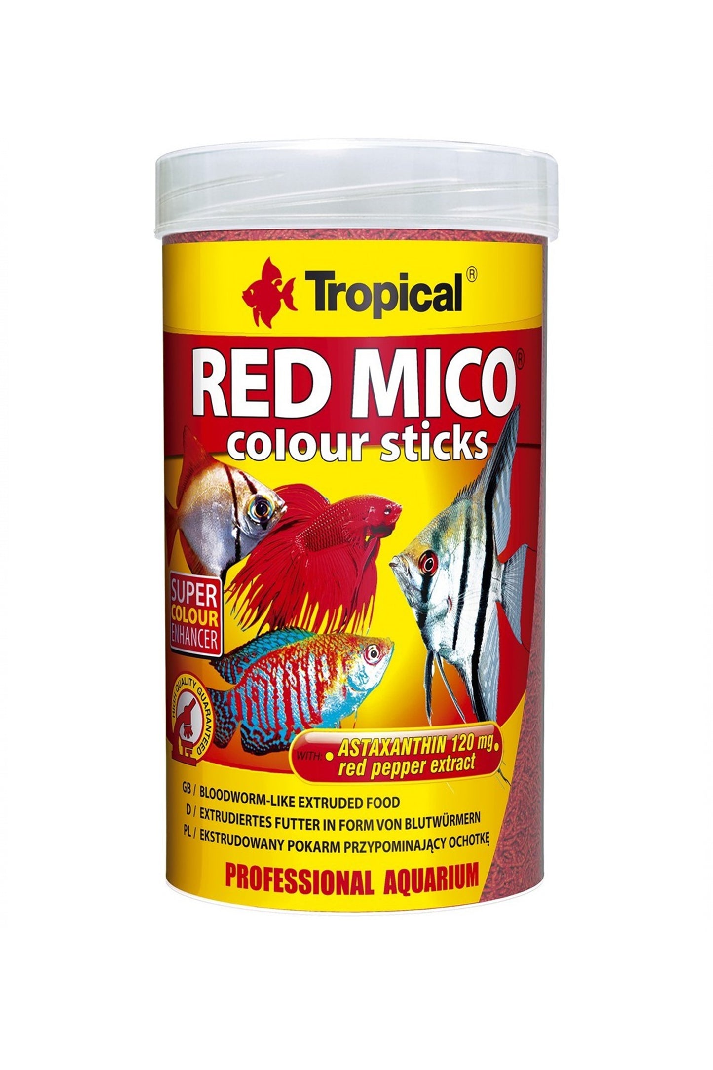 Tropical - Bastões de Cor Mico Vermelho 100 ml.