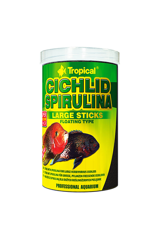 Tropical - Sticks Ciclidos Spirulina L 1000 ml.