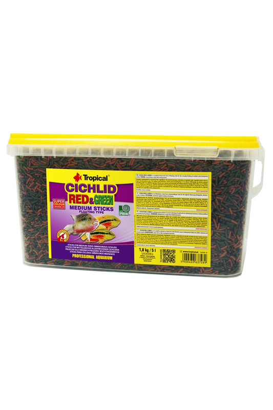 Tropical - Cichlid Red& green M 5 L 1,8 kg