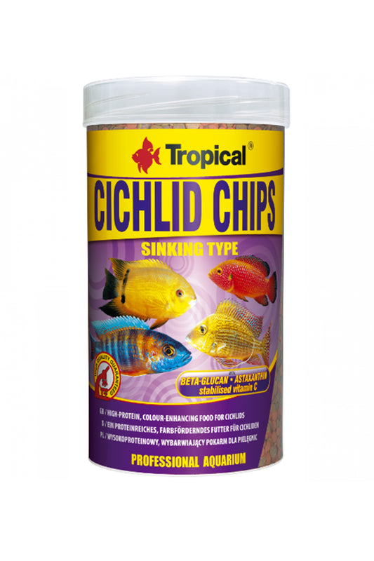 Tropical - Cichlid Chips 1000 ml.